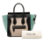 Celine B Celine Brown Beige with Multi Calf Leather Micro Tricolor Luggage Tote Italy