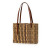 Loewe B LOEWE Brown Beige Raffia Natural Material Square Basket Tote Spain