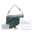 Christian Dior Saddle Mini Smooth Calfskin Leather No Strap Handbag Green