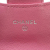 Chanel AB Chanel Pink Lambskin Leather Leather CC Quilted Lambskin Flap Card Holder on Chain Spain