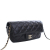 Chanel AB Chanel Black Lambskin Leather Leather Quilted Lambskin Classic Glasses Case on Chain France