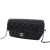 Chanel AB Chanel Black Lambskin Leather Leather Quilted Lambskin Classic Glasses Case on Chain France