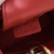 Christian Dior AB Dior Red Lambskin Leather Leather Mini Iridescent Lambskin Cannage Lady Dior Italy