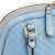 Gucci B Gucci Blue Light Blue Calf Leather Mini Microguccissima Dome Satchel Italy