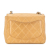 Chanel B Chanel Brown Caramel Lambskin Leather Leather Mini Square Classic Lambskin Single Flap France