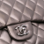 Chanel B Chanel Gray Dark Gray Lambskin Leather Leather Jumbo Classic Lambskin Double Flap France
