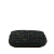 Chanel B Chanel Black Tweed Fabric CC Flap France
