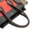 Celine B Celine Red with Multi Calf Leather Micro Tricolor Luggage Tote Italy