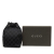 Gucci AB Gucci Black Canvas Fabric GG Drawstring Bucket Bag Italy