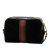 Gucci B Gucci Black Suede Leather Mini Ophidia Crossbody Italy