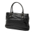 Gucci B Gucci Black Calf Leather Guccissima Sukey Tote Italy