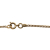 Chanel B Chanel Gold Gold Plated Metal CC Crystals Pendant Necklace Italy