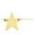 Chanel B Chanel Gold Gold Plated Metal CC Enamel Star Brooch France