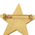 Chanel B Chanel Gold Gold Plated Metal CC Enamel Star Brooch France