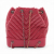 Chanel Gabrielle Matelassè Distressed Calfskin Leather 2-Ways Bucket Backpack Cherry Red