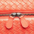 Bottega Veneta B Bottega Veneta Red Nappa Leather Leather Nappa Intrecciato Brick Tote Italy