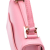 Valentino AB Valentino Pink Calf Leather Small VLogo Type Crossbody Italy