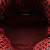 Fendi B Fendi Red Canvas Fabric Zucca Double Flap Mamma Italy