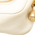 Chanel B Chanel White Ivory Calf Leather Crumpled skin En Vogue Rope Flap Italy