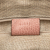 Gucci B Gucci Pink Calf Leather Medium GG Charm Dome Satchel Italy