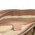 Gucci B Gucci Brown Beige Canvas Fabric GG Mayfair Satchel Italy