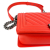 Chanel Boy Chevron Red Ruthenium