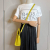 Celine Luggage Nano Drummed Calfskin Leather 2-Ways Tote Bag Yellow