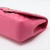 Chanel Single Flap Jumbo Leather Chain Bag Pink