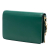 Miu Miu AB Miu Miu Green Calf Leather Fringe Crossbody Italy