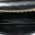 Chanel B Chanel Black Lambskin Leather Leather Maxi XL Quilted Lambskin Clutch with Chain Italy