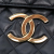 Chanel B Chanel Black Lambskin Leather Leather Maxi XL Quilted Lambskin Clutch with Chain Italy