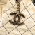 Chanel B Chanel Brown Beige with Black Suede Leather CC Wild Stitch Bucket Bag Italy