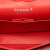 Chanel B Chanel Red Patent Leather Leather Medium Classic Patent Double Flap France