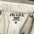 Prada B Prada Gray Light Gray Nappa Leather Leather Nappa Gaufre Ombre Satchel Italy