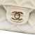 Chanel B Chanel Gold Light Gold Calf Leather CC Quilted Metallic Lambskin Flap Clutch on Chain France