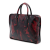 Prada B Prada Red Saffiano Leather Camouflage Print Briefcase Italy