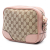Gucci B Gucci Brown Beige with Pink Canvas Fabric GG Bree Crossbody Italy
