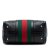 Gucci B Gucci Black Calf Leather skin Web Joy Boston Bag Italy