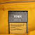 Fendi B Fendi Yellow Nylon Fabric Medium Econyl Baguette Crossbody Italy