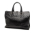 Gucci B Gucci Black Calf Leather Guccissima Jackie Tote Italy