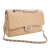 Chanel B Chanel Brown Beige Caviar Leather Leather Medium Classic Caviar Double Flap France