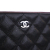 Chanel AB Chanel Black Caviar Leather Leather CC Quilted Caviar Toiletry Pouch France