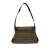 Fendi AB Fendi Brown Canvas Fabric Zucchino Flap Shoulder Bag Italy