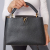Louis Vuitton Capucines BB Taurillon Leather 2-Ways Handbag Black