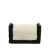 Chanel B Chanel White Ivory Fur Natural Material Old Medium Bicolor Shearling Boy Flap Italy