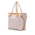 Louis Vuitton B Louis Vuitton White Damier Canvas Fabric Damier Azur Neverfull MM Spain