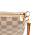 Louis Vuitton B Louis Vuitton White Damier Canvas Canvas Damier Azur Pochette Accessoires Spain