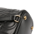 Ferragamo B Ferragamo Black Calf Leather Small Quilted Double Gancini Backpack Italy