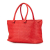 Bottega Veneta B Bottega Veneta Red Nappa Leather Leather Nappa Intrecciato Brick Tote Italy