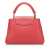 Louis Vuitton B Louis Vuitton Red Calf Leather Taurillon Capucines BB France
